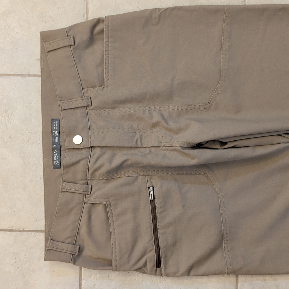Icebreaker Men's Compass Pants Size 34 Merino Wool